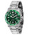Invicta Women's 36531 Pro Diver Quartz 3 Hand Green Dial Watch