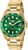 Invicta Women's 36543 Pro Diver Quartz 3 Hand Green Dial Watch