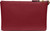 COACH Box Program Polished Pebble Small Wristlet Cherry One Size  22952-B4/CY