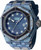 Invicta Men's 38910 Carbon Hawk Automatic 3 Hand Blue, Black Dial Watch