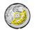 Invicta Men's 38910 Carbon Hawk Automatic 3 Hand Blue, Black Dial Watch