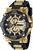 Invicta Men's 40180 Aviator Quartz Multifunction Black, Ivory Dial Watch