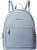 Michael Kors Kenly Medium Adina Backpack Pebbled Leather (Pale Blue) 35T1G4AB2L-487