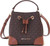 Michael Kors XS Suri Mini Bucket Crossbody Drawstring Shoulder Bag 35F2GM9M1B (Brown)  	 35F2GM9M1B-847