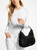 Michael Kors Kelsey Medium Pebbled Leather Shoulder Bag (Black) 30F2G3KS6L-001