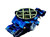 Invicta Men's 37357 Pro Diver Quartz 3 Hand Black Dial Watch