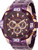 Invicta Men's 40633 Pro Diver Quartz Chronograph Light Purple Dial Watch