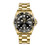 Invicta Women's 37154 Pro Diver Quartz 3 Hand Black Dial Watch