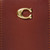 COACH Color-Block Coated Canvas Signature Small Wristlet Tan Rust One Size  	 CI189-B4NQ4
