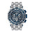 Invicta Men's 38915 Carbon Hawk Quartz Chronograph Silver, Dark Blue Dial Watch