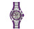 invicta Women's 41109 Gladiator Quartz Chronograph Purple, Silver, White Dial Watch