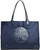 Tory Burch Women's Ella Tote, Tory Navy, Blue, One Size 87116-405