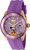 Invicta Women's 41313 Disney Quartz 3 Hand Purple Dial Watch