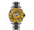 Invicta Women's 42208 NHL Quartz 3 Hand Black, Yellow, White Dial Watch