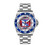 Invicta Women's 42211 NHL Quartz 3 Hand White, Silver, Blue, Red Dial Watch