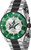 Invicta Women's 42213 NHL Quartz 3 Hand White, Silver, Green Dial Watch