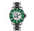 Invicta Women's 42213 NHL Quartz 3 Hand White, Silver, Green Dial Watch