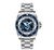 Invicta Men's 42248 NHL Seattle Kraken Quartz 3 Hand White, Silver, Blue, Red, Dark Blue Dial Watch