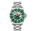 Invicta Men's 42250 NHL Minnesota Wild Quartz Ivory, Green, Yellow, Red, Silver, White Dial Color