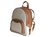 Michael Kors Abbey Jaycee Medium Backpack Vanilla Multi MK Signature 35S2G8TB2B-149