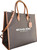 Michael Kors Mirella Large Signature MK Tote Bag (Brown MK) 35F2G7ZT3B-847