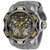 Invicta Men's 34473 Reserve Automatic Multifunction Gunmetal, Yellow Dial Watch