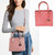 Michael Kors MERCER MEDIUM MESSENGER CROSSBODY SATCHEL (Tea Rose) 35S1GM9M2L-tea