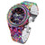 Invicta Men's 35433 Subaqua Quartz Chronograph Black, Red, Purple Dial Watch