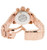 Invicta Women's 12460 Bolt Reserve Chronograph Rose Tone Dial 18k Rose Gold I...