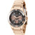 Invicta Women's 37573 Aviator Quartz Chronograph Grey, Rose Gold Dial Watch