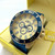 Invicta Men's 36609 Pro Diver Quartz Chronograph Gold Dial Watch
