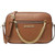 Michael Kors Jet Set Large Leather Crossbody Bag (Luggage) 35S1GTTC7L-230