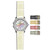Invicta Signature II Mother of Pearl Dial White Leather Ladies Watch 7475
