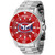 Invicta Men's 42261 NHL Montreal Canadiens Quartz Red, Silver, White, Blue Dial Color