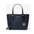 Michael Kors XS Carry All Jet Set Travel Womens Tote (Navy) 35T9GTVT0L-406