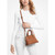 Michael Kors Veronica Extra-Small Saffiano Leather Crossbody Bag (Luggage) 32S3G6VC0L-230