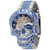 Invicta Women's 42300 Artist Automatic 3 Hand Silver, Blue Dial Watch