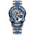 Invicta Women's 42300 Artist Automatic 3 Hand Silver, Blue Dial Watch