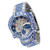 Invicta Women's 42300 Artist Automatic 3 Hand Silver, Blue Dial Watch