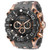 Invicta Men's 43171 Sea Spider Quartz Chronograph Rose Gold, Black Dial Watch