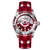 Invicta Men's 43265 MLB Cincinnati Reds Quartz Red, Silver Dial Watch