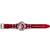 Invicta Men's 43265 MLB Cincinnati Reds Quartz Red, Silver Dial Watch