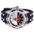 Invicta Men's 43262 MLB Boston Red Sox Quartz Silver, Blue Dial Watch