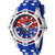 Invicta Men's 43298 MLB Toronto Blue Jays Quartz Red, White, Blue Dial Watch