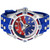 Invicta Men's 43298 MLB Toronto Blue Jays Quartz Red, White, Blue Dial Watch