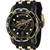 Invicta Men's 42317 NHL Minnesota Wild Quartz 3 Hand Gold, Black, White Dial Watch