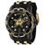 Invicta Men's 42325 NHL Dallas Stars Quartz 3 Hand Black, White, Gold Dial Watch