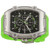 Invicta Men's 42346 S1 Rally Quartz Chronograph Black, Green Dial Watch