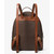 Michael Kors Sheila Medium Logo Backpack Brown 35F3G6HB6B-200