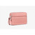 Michael Kors Jet Set Small Pebbled Leather Double Zip Camera Bag Small (Pink) 32S3SJ6C0T-pink